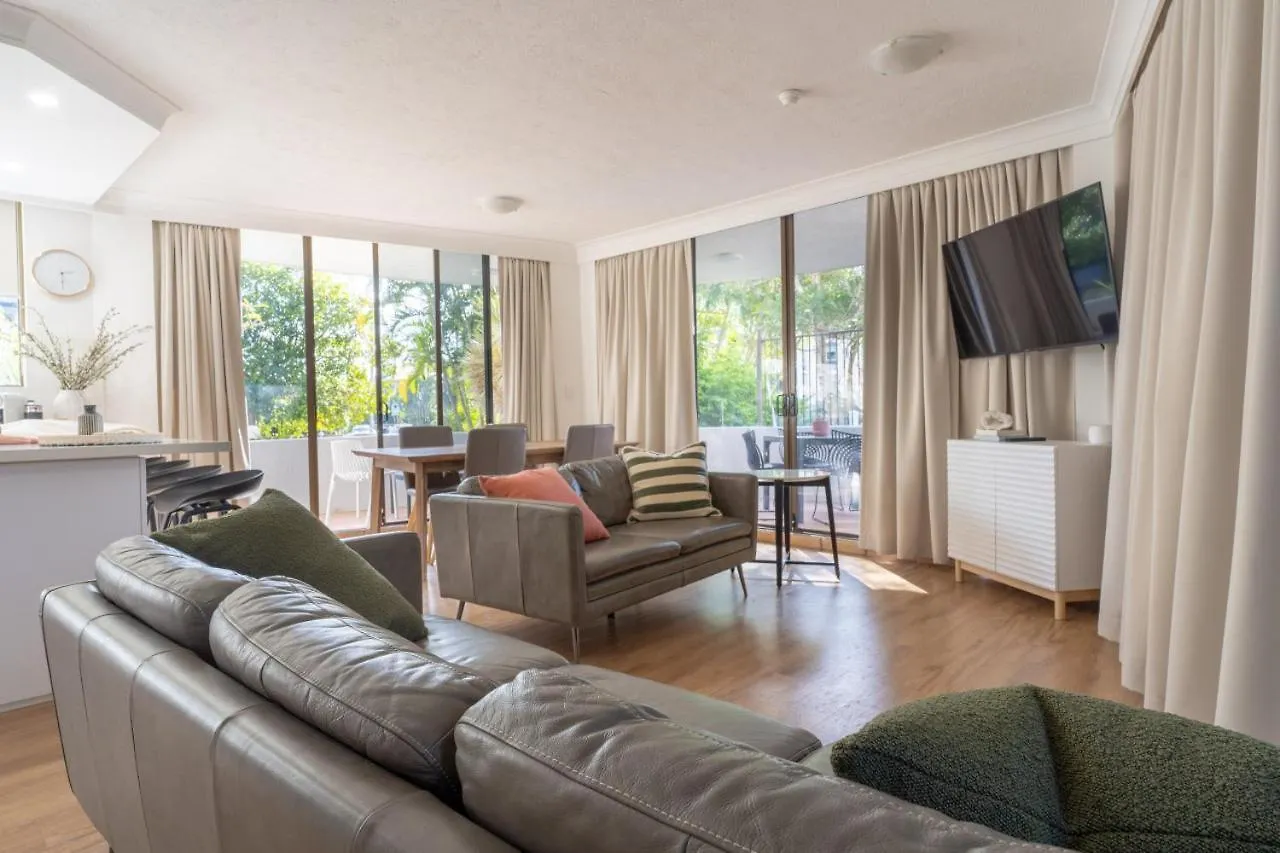 Getaway On Surf - Ground Floor Apartment - Family Friendly 100M From The Beach 골드코스트 0*,  오스트레일리아